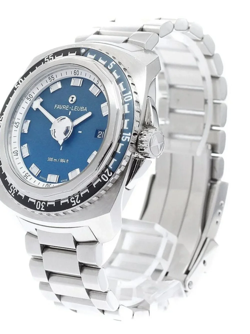 FAVRE-LEUBA Raider Deep Blue 41 10106.08 Date blue Dial Automatic Men's_967763